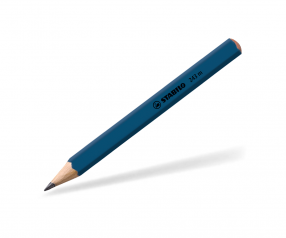 STABILO MINI-Bleistift 243m Sechskantig Holz lackiert blau