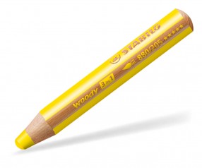 STABILO Woody 3in1 Multifunktions-Buntstift gelb