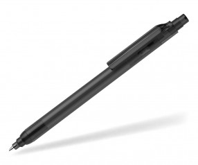 Schneider Kugelschreiber SKYTON mit Werbedruck transparent schwarz