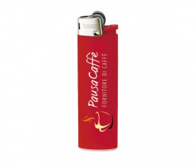 BIC Feuerzeug bedrucken lassen J23 Lighter mit Reibrad rot