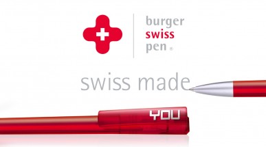Swiss made - Kugelschreiber in original Schweizer Qualität
