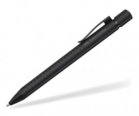Faber-Castell Grip 2011 Druckkugelschreiber 244187 inkl. 1c Druck - lackiert in schwarz