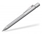 Faber-Castell Grip 2011 Druckkugelschreiber 244111 inkl. 1c Druck - lackiert in silber