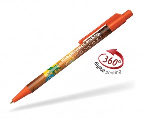 Goldstar Astaire CLX 360 Grad Rundumdruck Kugelschreiber Pantone 1505 Orange