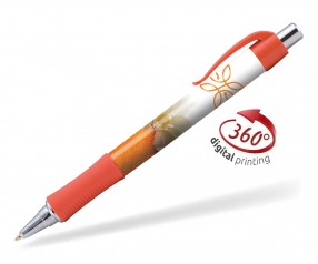 Goldstar Hepburn Chrome Kugelschreiber PHG Orange (PMS 1505)