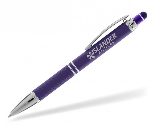 Goldstar Phoenix Soft Touch MNH Kugelschreiber violett (PMS 2607)