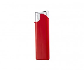 CrisMa Elektronik-Feuerzeug nachfüllbar, rot