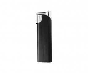 CrisMa Elektronik-Feuerzeug nachfüllbar, schwarz