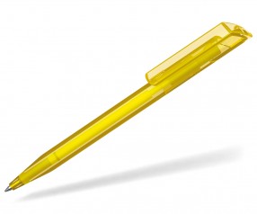 UMA Kugelschreiber POP transparent 0-0071 gelb
