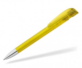 UMA Kugelschreiber YES 00093 transparent SI gelb
