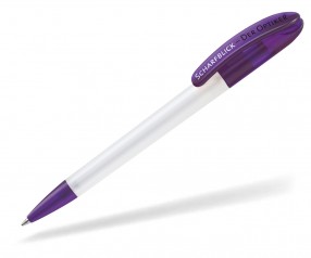 UMA Kugelschreiber CETA frozen 10041 klar violett