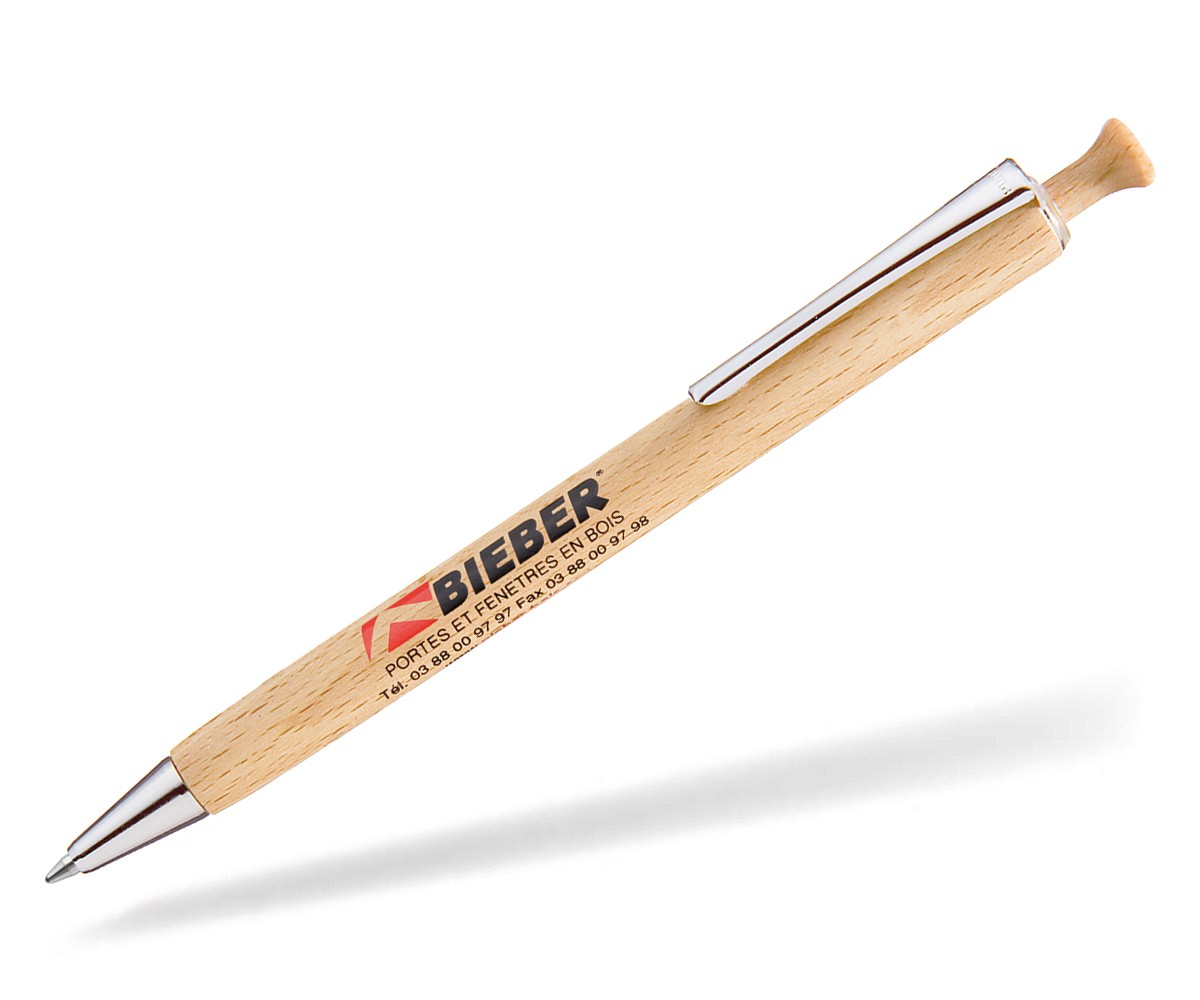 Kugelschreiber aus Haselnuss  50 Stück Holz Kuli Wooden pen  stylo en bois