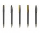 Klio COBRA high gloss MMg 41038 Kugelschreiber goldfarben C1 anthrazit