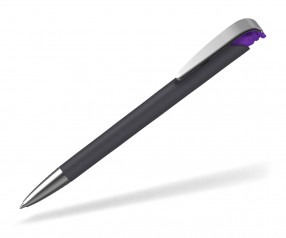 Klio JONA softgrip ice MMS 41133 Kugelschreiber ASG schwarz VTI1 violett