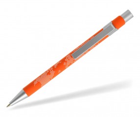BIC® Metal Pro Soft 1290 Metallkugelschreiber inkl. Siebdruck 10F orange