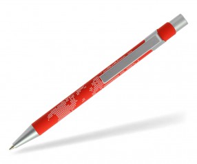 BIC® Metal Pro Soft 1290 Metallkugelschreiber inkl. Siebdruck 03F rot