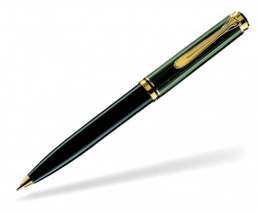 Pelikan Premium Serie 600 Souverän Kugelschreiber schwarz grün