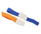Venenstauer Stauschlauch Stauband 4192 Werbegeschenk mit Logo Druck orange oder blau