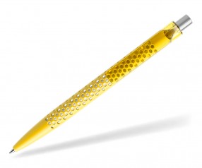 prodir QS40 Air PMT M07-S nachhaltiger Kugelschreiber Lemon-Silber satiniert