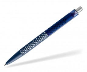 prodir QS40 Air PMT M62-S nachhaltiger Kugelschreiber Sodalithblau-Silber satiniert