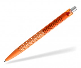 prodir QS40 Air PRT R10-S nachhaltiger Kugelschreiber Orange-Silber satiniert