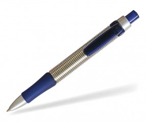 quatron Macra Spring 21229 elastischer Kugelschreiber - blau