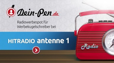 Hitradio Antenne 1 - Unser Werbespot für Werbekugelschreiber - DEIN-PEN.de bei Hitradio Antenne 1