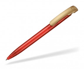 Ritter Pen Clear Frozen Gold Kugelschreiber 42001 3609 Feuer-Rot
