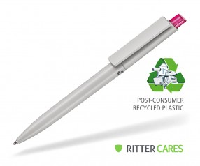 Ritter Pen Crest Recycled Kugelschreiber 95900 1425 Grau recycled - 3806 Magenta