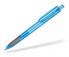 Ritter Pen Kugelschreiber Ellips Transparent 17200 4110 Caribic-Blau