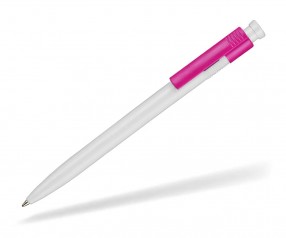 Ritter Pen Hot 00110 Kugelschreiber 0101 Weiß 0800 Fuchsia-Pink