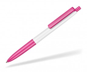 Ritter Pen New Basic 19300 Kugelschreiber 0101 Weiß 0800 Fuchsia-Pink