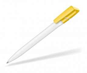 Ritter Pen Twister 00040 Kugelschreiber 0101 Weiß 0200 Zitronen-Gelb