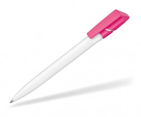 Ritter Pen Twister 00040 Kugelschreiber 0101 Weiß 0800 Fuchsia-Pink