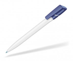 Ritter Pen Twister 00040 Kugelschreiber 0101 Weiß 1300 Azur-Blau