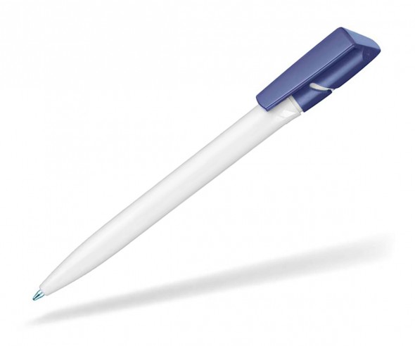 Ritter Pen Twister 00040 Kugelschreiber 0101 Weiß 1300 Azur-Blau