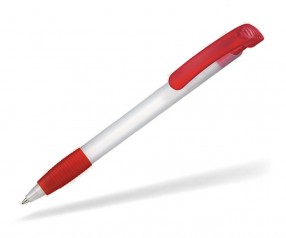 Ritter Pen Soft Clear Frozen 12100 Kugelschreiber 3100 Weiß 3634 Kirsch-Rot
