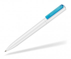 Ritter Pen Split NEON 00126 Kugelschreiber 1391 Neon-Blau transparent