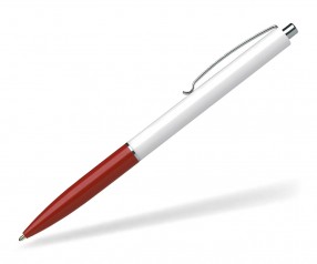 Schneider Kugelschreiber K15 mit Drücker weiss rot