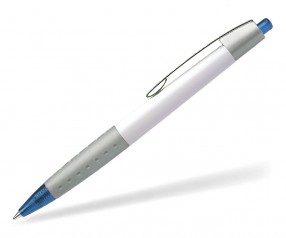 Schneider Kugelschreiber LOOX weiss grau blau
