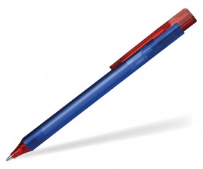Schneider Kugelschreiber ESSENTIAL transparent blau rot