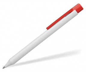Schneider Kugelschreiber ESSENTIAL opak weiß rot