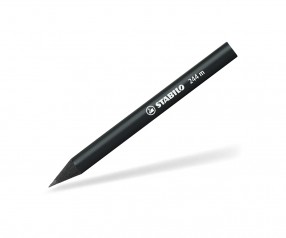 STABILO MINI-Bleistift 244m rund Holz schwarz durchgefärbt