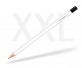 STABILO Riesen Sechskant-Bleistift XXL weiss für Digitaldruck 5425 K