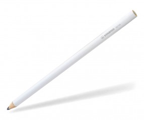 STABILO Zimmermannsstift Bleistift weiss bedruckbar 36155