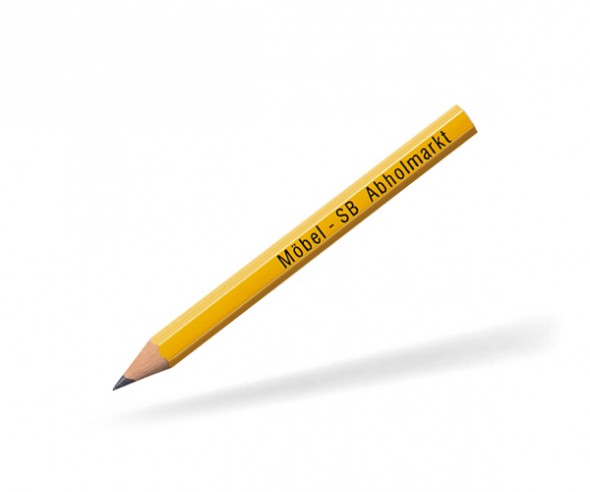 STAEDTLER kurzer Bleistift 16001W hexagonal gelb