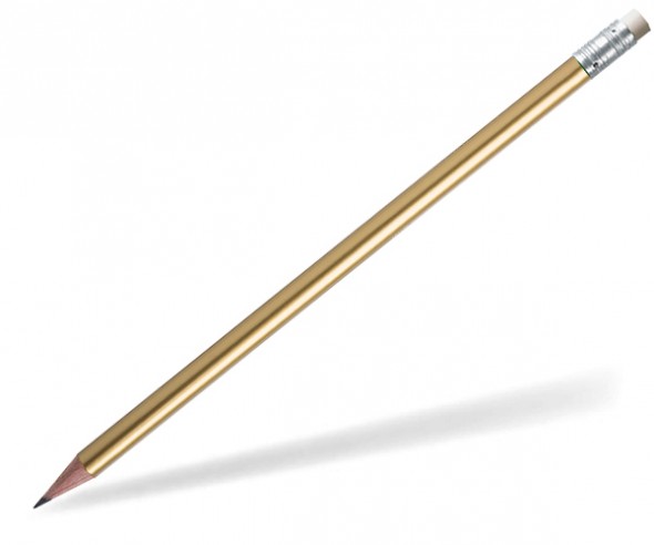 STAEDTLER Bleistift 16210W Radierer rund gold