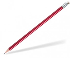 STAEDTLER Bleistift 16210W Radierer rund rot-metallic