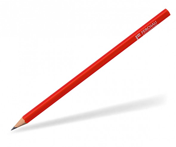 STAEDTLER Bleistift Werbeartikel 118W dreikant rot