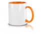 Promotion Tasse mit Werbedruck orange incl. High-Quality Druck